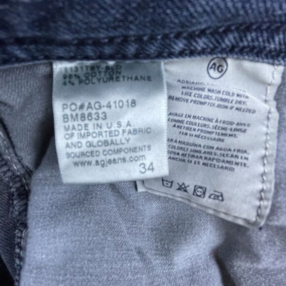 Adriano Goldschmied Denim 360 Jeans Mens 34 The Matchbox Slim Straight - Picture 11 of 11